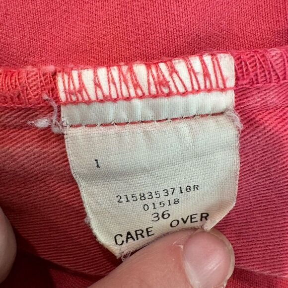 Polo Ralph Lauren Shorts Mens 36 Pleated Tyler Chino Prep Loose Salmon Read - Picture 11 of 11